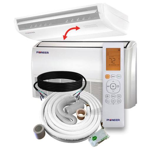 Pioneer Multi Zone 24,000 BTU Quantum Series Floor-Ceiling Mount Indoor Section Split Inverter++ Air Conditioner Heat Pump 230V - UB024GMFILCFHD-10