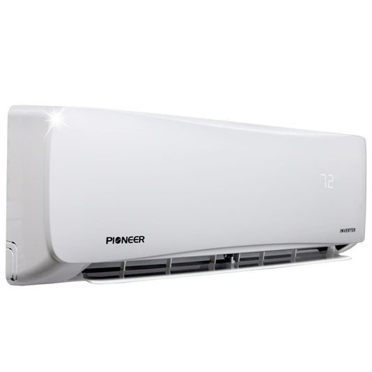 Pioneer 12,000 BTU 20.8 SEER2 Ductless Mini-Split Inverter+ Air Conditioner Heat Pump System Full Set 115V - WYS012AMFI20RL-10