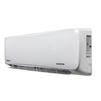 Pioneer® EStar™ 12,000 BTU 22.7 SEER2 Ductless Mini-Split Inverter++ Energy-Star Air Conditioner Heat Pump System Full Set 115V