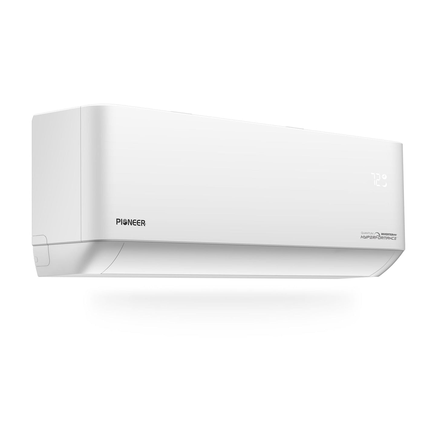 Pioneer Quantum Hyperformance 24,000 BTU 23 SEER2 230V High-Wall Ductless Energy-Star Mini-Split Air Conditioner Inverter Hyper Heat Pump Full Set - WYT024GLSI25RH