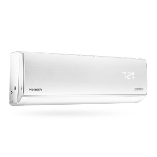 Pioneer Diamante Pro 9,000 BTU 19 SEER2 115V High-Wall Ductless Energy-Star Mini-Split Air Conditioner Inverter Heat Pump with 16 Ft. Kit - WYT009ALSI20RL