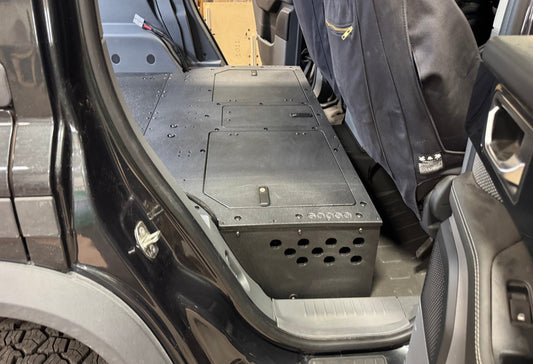 GOOSE GEAR Ineos - Grenadier - 2024-Present - 1st Gen - Venture Series - RCI Second Row Seat Delete Plate System - 1894-GGR-SH