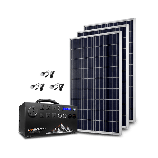 Inergy APEX Silver Kit - 3 x Storm Solar Panels + Free Shipping & Installation Guide