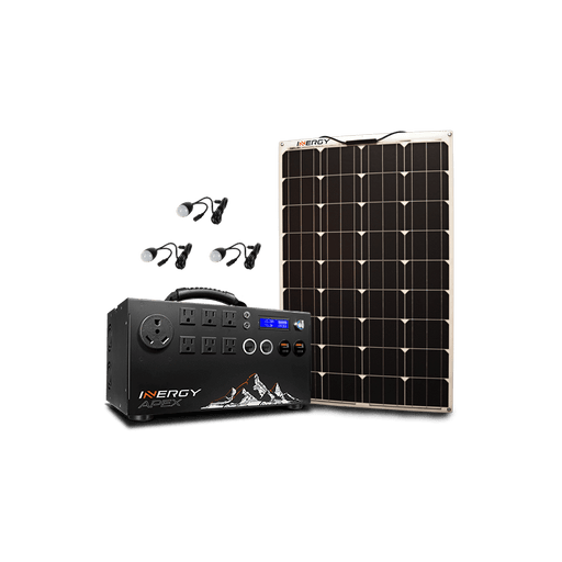 Inergy APEX Bronze Flexible Solar Panel Kit | 1 x 100 Watt Linx Solar Panel - KEB-AP1-1LN