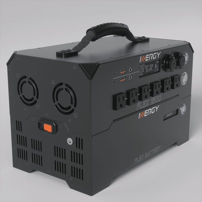 Inergy FLEX 1500 Portable Power Station | Modular Solar Generator - INERGYFLEX