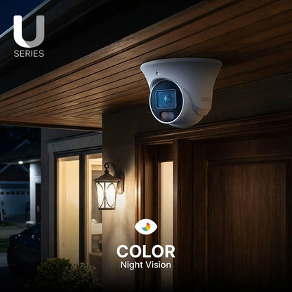 Lorex Connect U Series 4K 8-Channel Wired NVR System with U3 4K PoE Turret Cameras - 2TB (Cables not included)