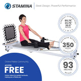 Stamina Products AeroPilates Precision Series Reformer Machine for Home Workouts (For Parts) - 251943