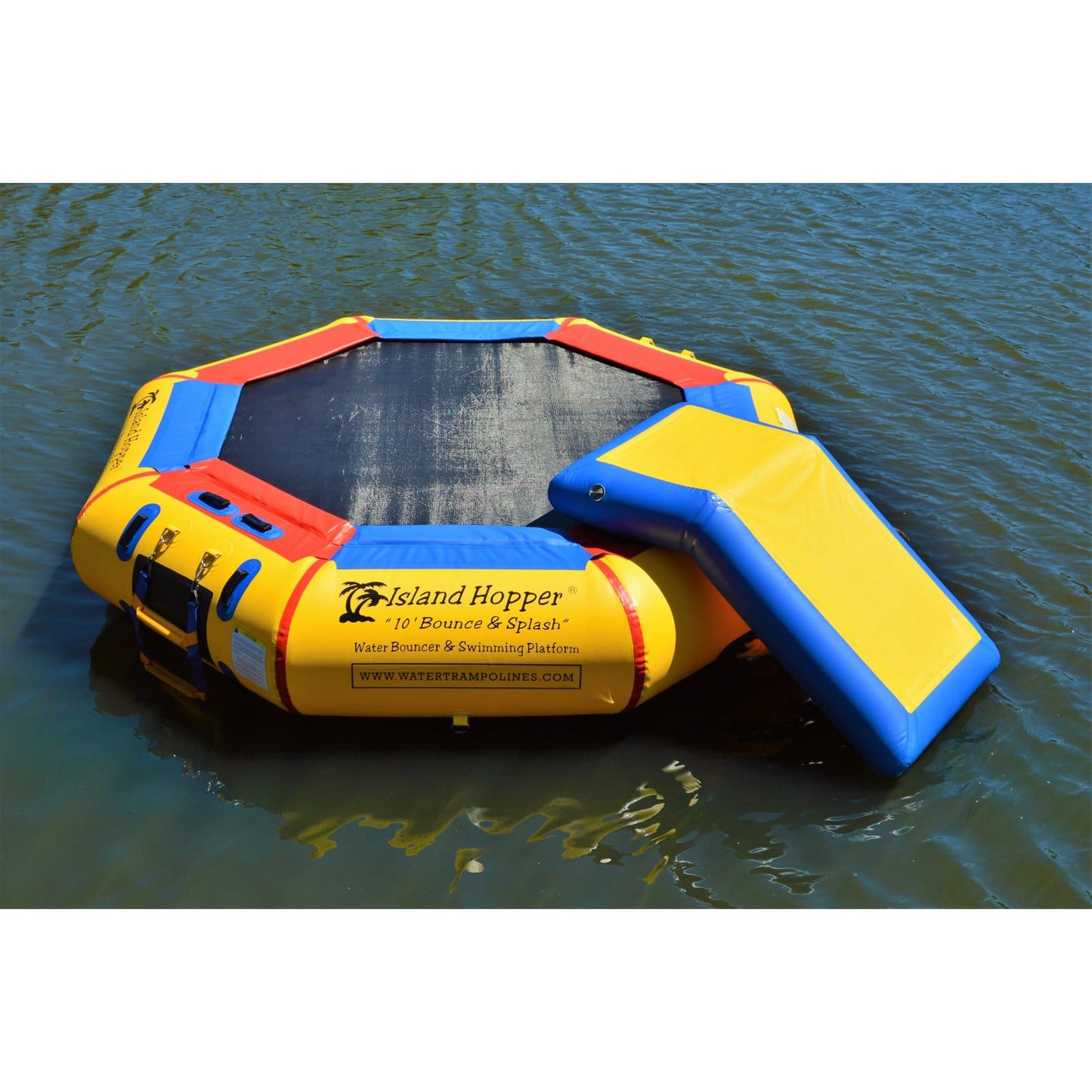 Island Hopper 10' "Bounce & Splash & Bouncer Slide" - Water Park - 10'BNS-WP