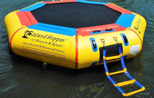 Island Hopper 10' Springless Water "Bounce & Splash" - Recreational Grade - 10'BNS