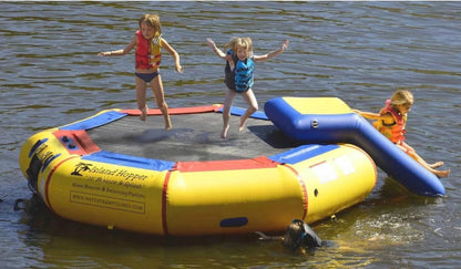 Island Hopper 10' Springless Water "Bounce & Splash" - Recreational Grade - 10'BNS