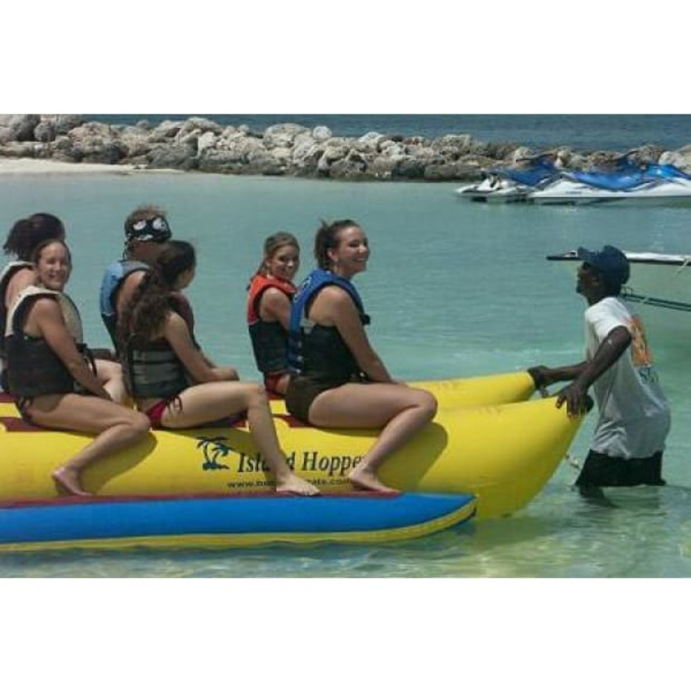 Island Hopper Elite Class Commercial Banana Boat 10 Passenger - PVC-10-SBS
