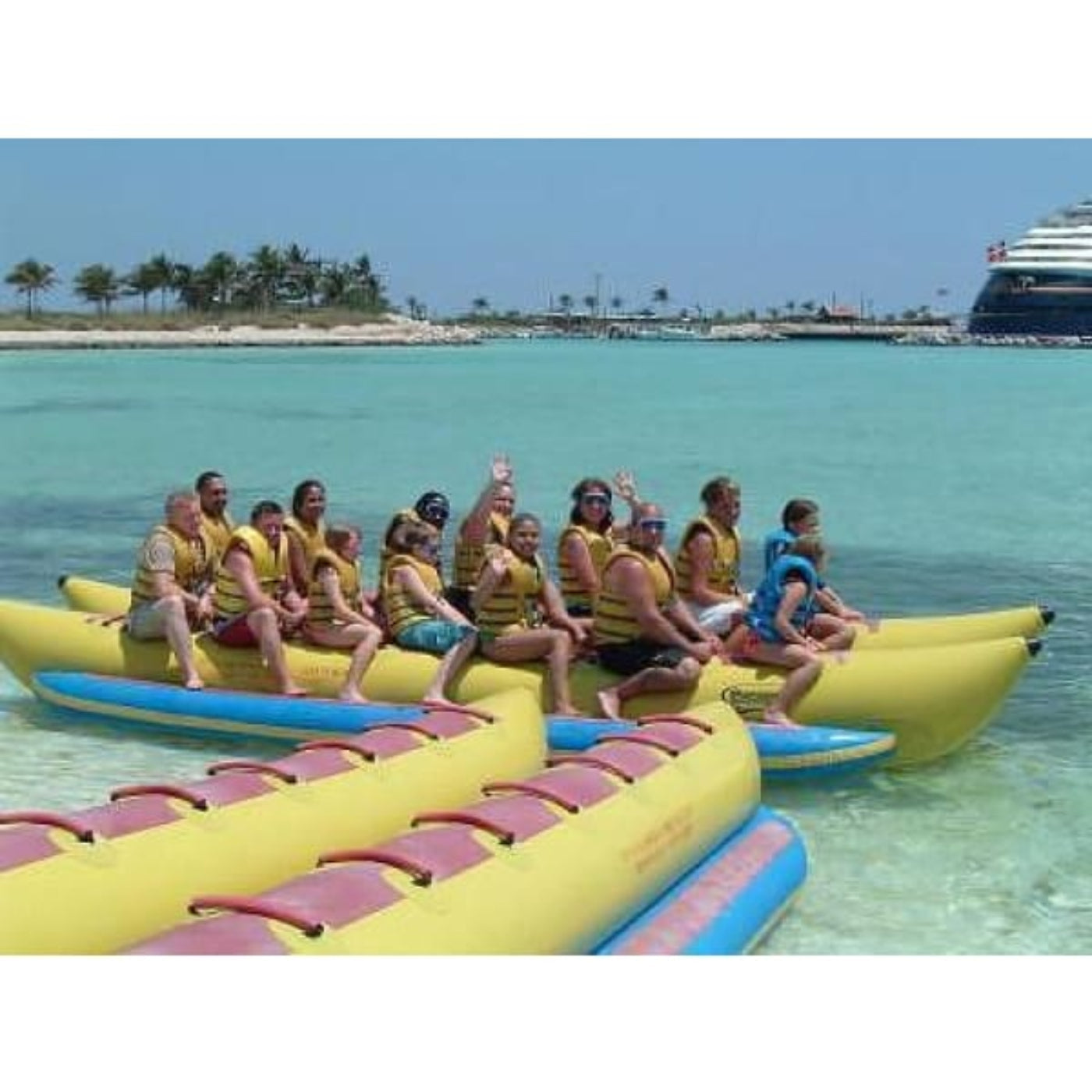 Island Hopper Elite Class Commercial Banana Boat 10 Passenger - PVC-10-SBS