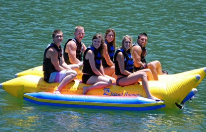 Island Hopper Elite Class Commercial Banana Boat 6 Passenger Side-by-Side - PVC-6-SBS