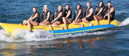 Island Hopper Elite Class Commercial Banana Boat 8 Passenger - PVC-8-INLINE