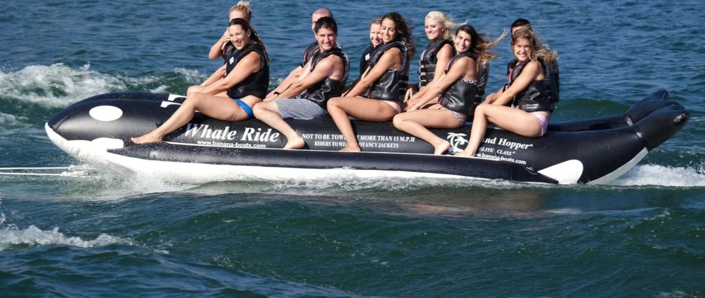 Island Hopper Elite Class Whale Ride Banana Boat 10 Passenger - PVC-10-WR