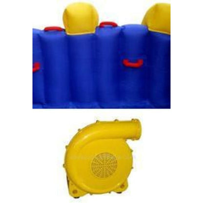 Island Hopper Racing Slide & Slam Recreational Bounce House - RACSLDSLM