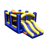 Island Hopper Racing Slide & Slam Recreational Bounce House - RACSLDSLM