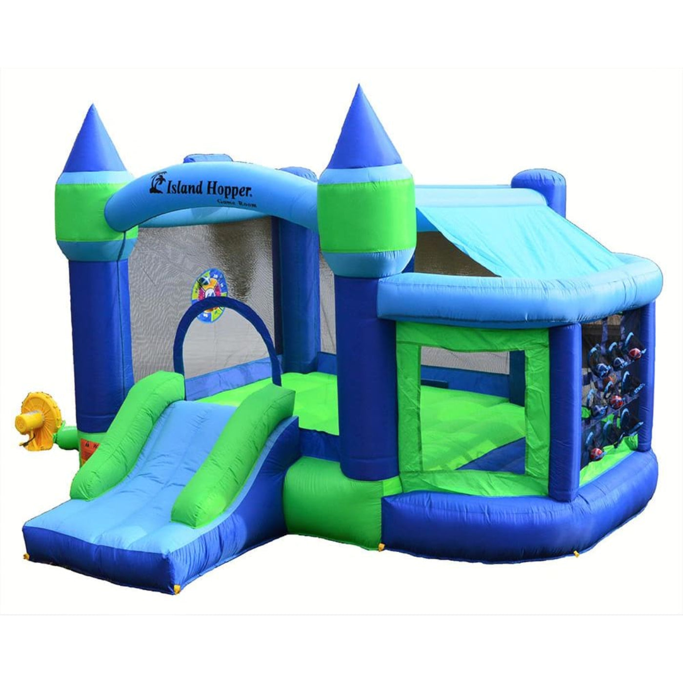 Island Hopper Shady Play Game Room Bounce House - SPGR