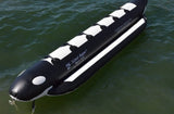 Island Hopper Whale Ride Banana Style Water Sled 6 Passenger in-line - PVC-6-WR