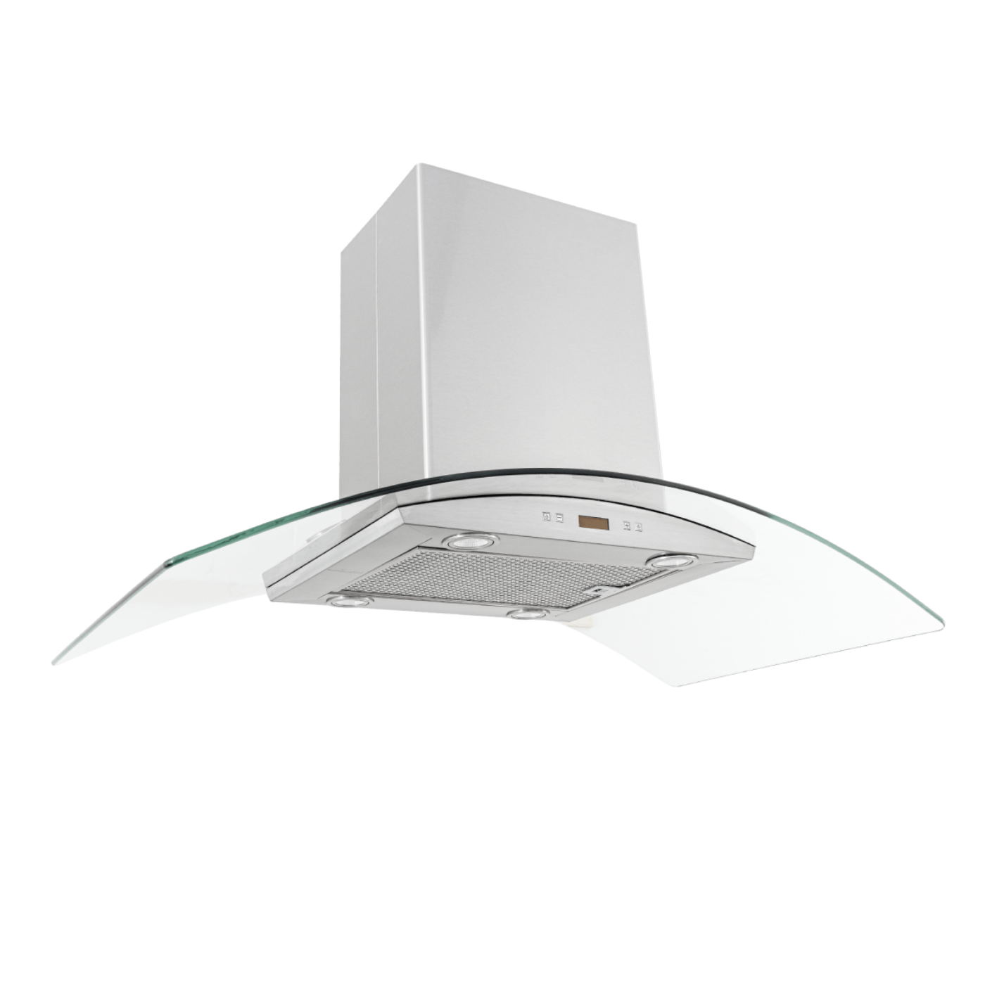 Proline PLFI 544 - Ducted Island Range Hood, 600 CFM | Stainless Steel Finish - PLFI 544.30