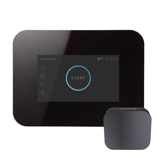 Mr. Steam iSteam 3 Steam Shower Control in Black - ISTEAM3-BK