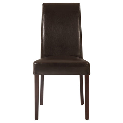 New Pacific Direct Hartford Bicast Leather Dining Chair, (Set of 2)  - 198140-01
