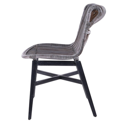 New Pacific Direct Iria Rattan Chair, (Set of 2) -  7100002