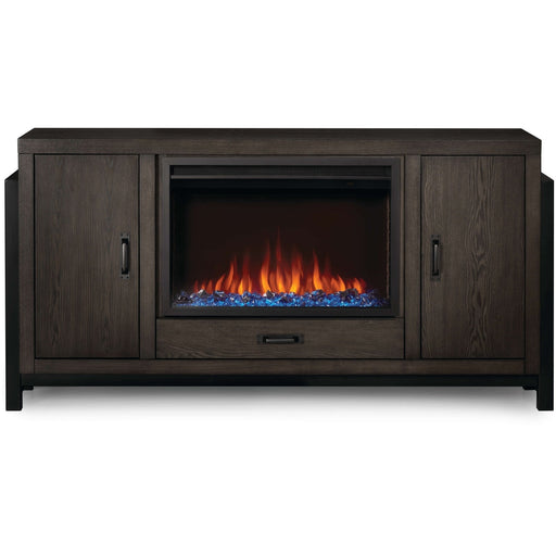 Napoleon Fireplaces Franklin Electric Fireplace TV Stand in Weathered Oak - NEFP30-3020RK, 30-Inches - Napoleon