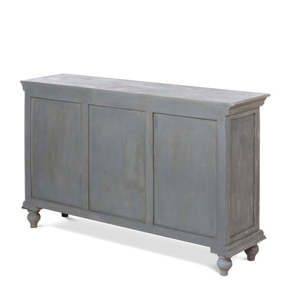 Park Hill Collection Chantal Sideboard - Elegant Country French Design with Distressed Wood Finish & Ample Storage Space - EFC26152