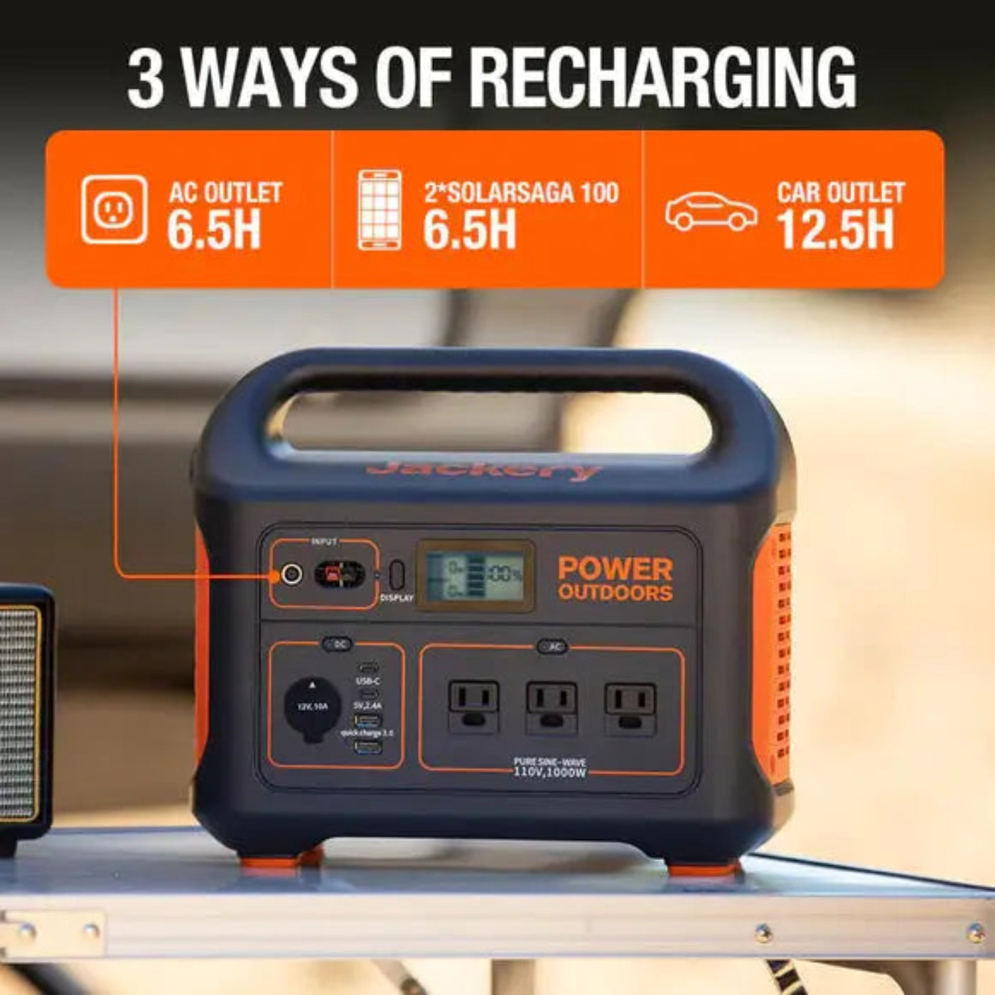GREE Jackery Explorer 880 Portable Power Station - Explorer 880
