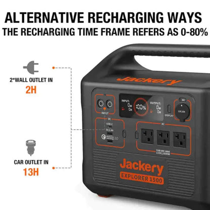 GREE Jackery Solar Generator 1500 - Explorer 1500