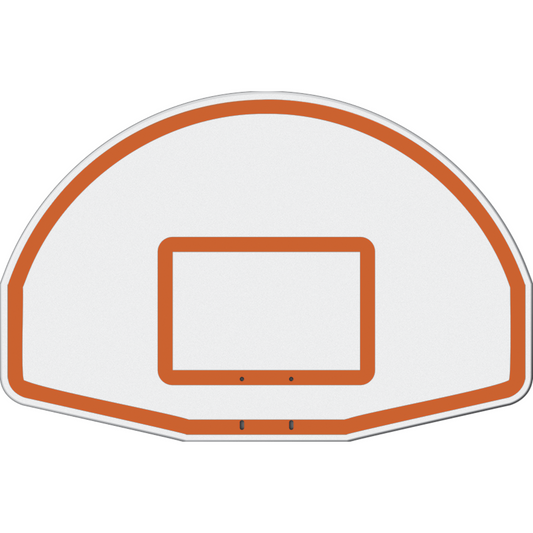 Jaypro Aluminum Fan Backboard (56"W x 36"H) (Outdoor) - ALB-24BT