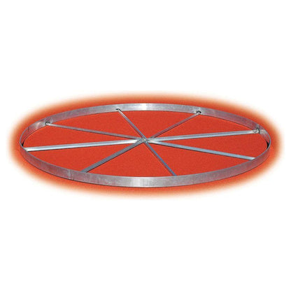 Jaypro Aluminum Webbed Discus Rings Official (8 ft.2-1/2 in. Diameter) -  TFTC-DC