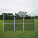 Jaypro Backstop Fence 3 Panel, 1 Center Overhang - Permanent - BSP-30-6