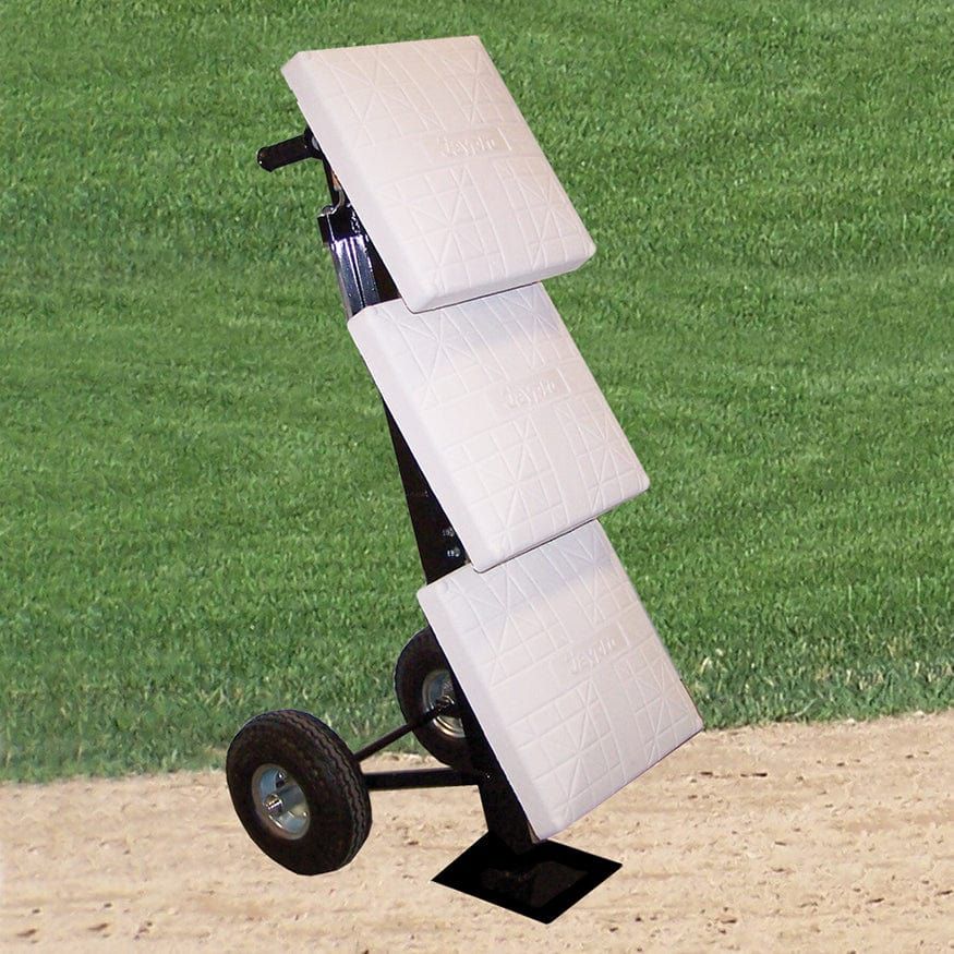 Jaypro Base Cart Package with Bases BB-500 - StackMaster - Professional Black - BCARTSET