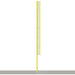 Jaypro Baseball Foul Poles - Professional 40' - Surface Mount Yellow - BBFP-40SM