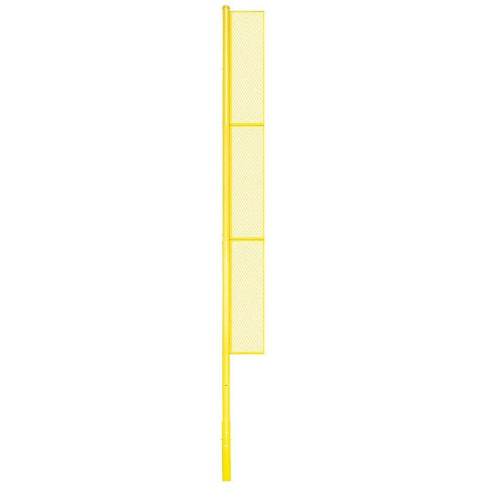 Jaypro Baseball/Softball Foul Poles - Collegiate 30' - Yellow - BBCFP-30