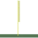 Jaypro Baseball/Softball Foul Poles - Collegiate 30' - Yellow - BBCFP-30