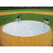 Jaypro Baseball Tarp with Weighted Hem 18' Round - 6 oz. Polyethylene - WWMC