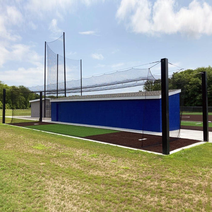 Jaypro Batting Cage Tunnel - Mega Outdoor - 55' - Single - MPCTF-55S