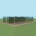 Jaypro Batting Tunnel Frame - Professional Outdoor 55' - Tandem - PROTF-55T