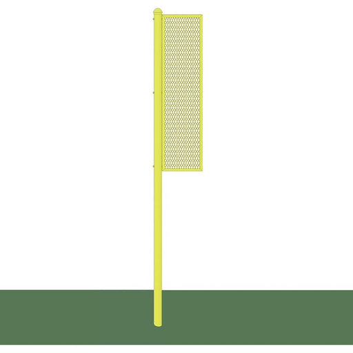 Jaypro Foul Poles - Collegiate 12' - Yellow - BBSBFP-12