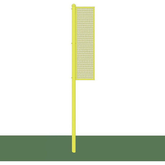 Jaypro Foul Poles - Collegiate 12' - Yellow - BBSBFP-12