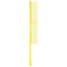 Jaypro Foul Poles - Collegiate 20' - Yellow - BBCFP-20