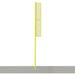 Jaypro Foul Poles - Professional 20' - Yellow - BBFP-20