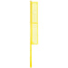 Jaypro Foul Poles - Professional 20' - Yellow - BBFP-20