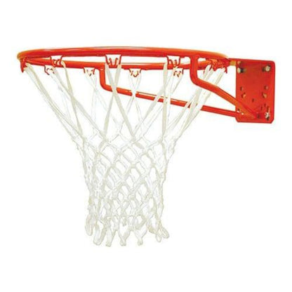 Jaypro Gooseneck Basketball System (4-1/2" Pole with 4' Offset) 56"W x 36"H Aluminum Fan Backboard - 996-FABT-DR