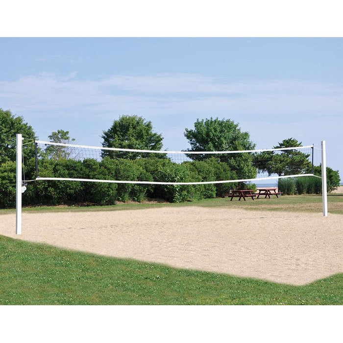 Jaypro Outdoor Volleyball System - Coastal Competition - 4 in. Square Post - OCC-500