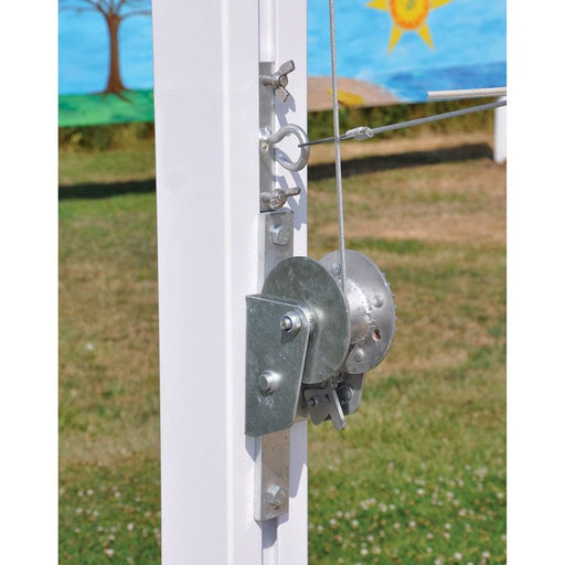 Jaypro Outdoor Volleyball System - Coastal Competition - 4 in. Square Post - OCC-500