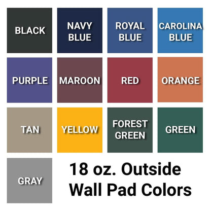 Jaypro Padding - Backstop (3'H x 12'L) (Outdoor) - BSP2312